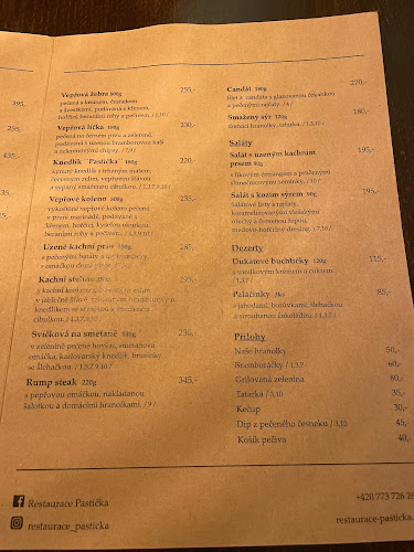 Restaurace Pastička - Gastronomie a pohostinství