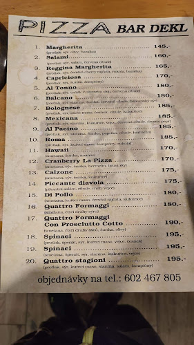 Opinii despre Dekl - Restaurant Bar în Králíky - Gastronomie a pohostinství